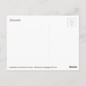 Sonnenschirme am Strand in Frankreich Postkarte (Rückseite)