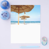 Sonnenschirme am Strand STRAND GRASS UMBRELLAS OCE Flyer (Einzeln)