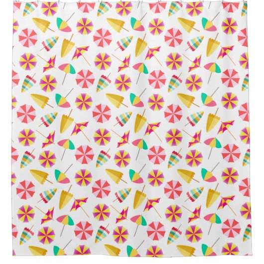 Sonnenschirme Duschvorhang (Vorderseite)