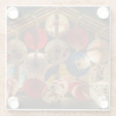 Sonnenschirme Glasuntersetzer (Rückseite)