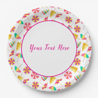 Sonnenschirme Pappteller