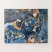 Sonnenschirme, Pierre Auguste Renoir Art Puzzle (Horizontal)