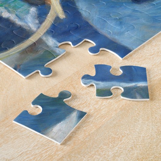 Sonnenschirme, Pierre Auguste Renoir Art Puzzle (Seite)