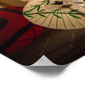 Sonnenschirme Poster (Ecke)
