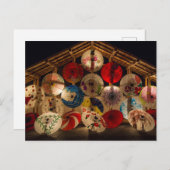 Sonnenschirme Postkarte (Vorne/Hinten)