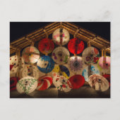 Sonnenschirme Postkarte (Vorderseite)