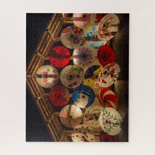 Sonnenschirme Puzzle (Vertikal)