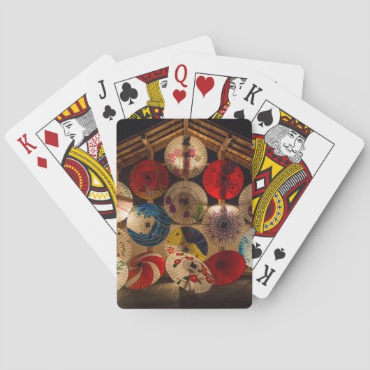 Sonnenschirme Spielkarten (Rückseite)