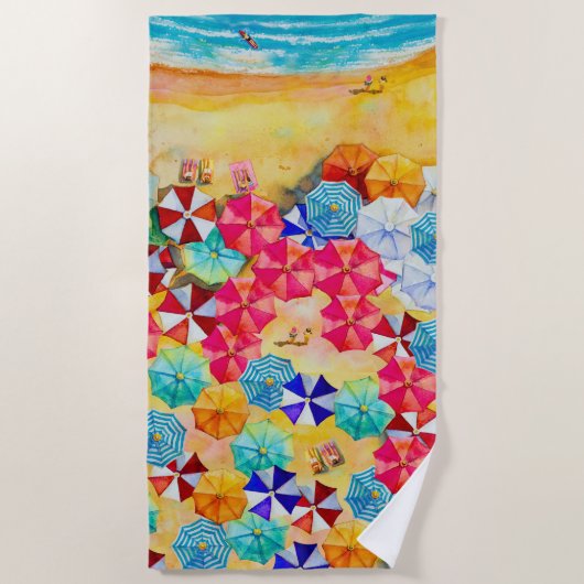 Sonnenschirme Strandtuch (Vorderseite)