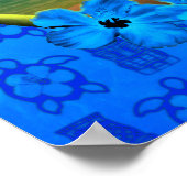 Sonnenschirme und Surfbretter Poster (Ecke)