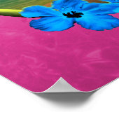 Sonnenschirme und Surfbretter Poster (Ecke)