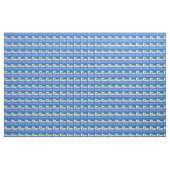 Sonnenschlafhai und Fischerei Cartoon Stoff (Yard (91,4 cm))