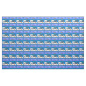 Sonnenschlafhai und Fischerei Cartoon Stoff (Fat Quarter (45,7 x 55,9 cm))