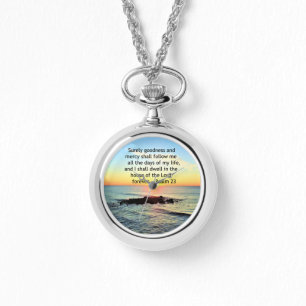 SONNENSCHLAG AUF DEM OCEAN-23. PSALM-FOTO ARMBANDUHR