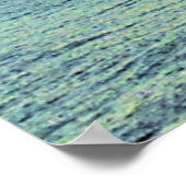 SONNENSCHLAG AUF DEM OCEAN-23. PSALM-FOTO POSTER (Ecke)