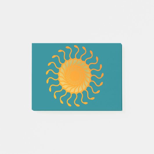 Sonnenschmuckdesign Post-it Klebezettel (Vorderseite)