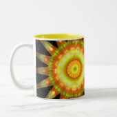 Sonnenschnitt-Tasse Zweifarbige Tasse (Links)