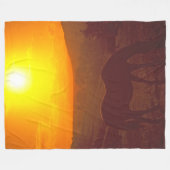 SONNENSCHÖNHEIT FLEECEDECKE (Vorderseite (Horizontal))