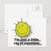 sonnenschrein postkarte (Vorne/Hinten)