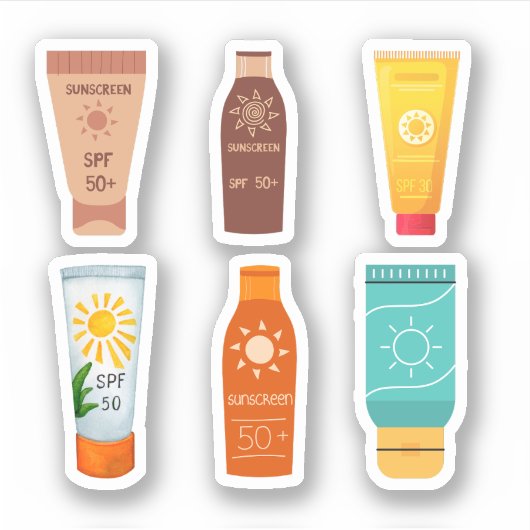 Sonnenschutzaufkleber Aufkleber (Vorderseite)