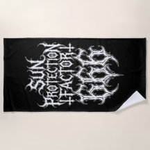 Sonnenschutzfaktor 666 Metall-Logo