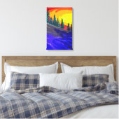 Sonnenschutzgebiet Leinwanddruck (Insitu (Schlafzimmer))