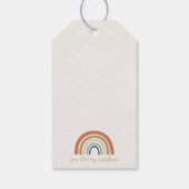 Sonnenschutzmarke zum Geburtstag oder Babydusche Geschenkanhänger (Rückseite)