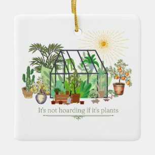 Sonnenschutzmittel/Pflanze Keramikornament