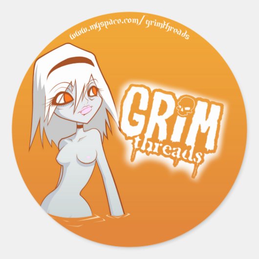 Sonnenschutzmittel Runder Aufkleber (Vorderseite)