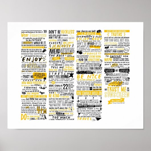 Sonnenschutzmittel tragen poster (Vorne)