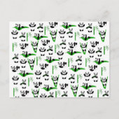 Sonnenschutzmuster Postkarte (Vorderseite)