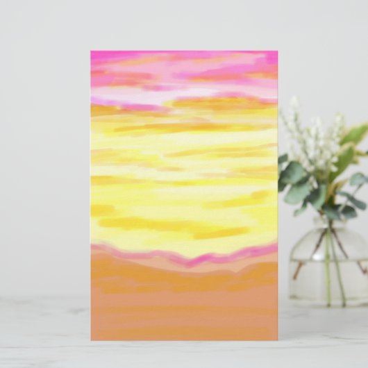 Sonnenschutzpapier Briefpapier (Stehend Vorderseite)