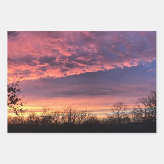 Sonnenschutzpapier — Flachblatt-Set 3 Geschenkpapier Set (Vorderseite 2)