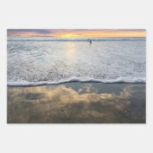 Sonnenschutzpapier für Sonnenuntergang Set 3 Geschenkpapier Set (Vorderseite 2)