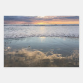 Sonnenschutzpapier für Sonnenuntergang Set 3 Geschenkpapier Set (Vorderseite)