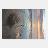 Sonnenschutzpapier für Sonnenuntergang Set 3 Geschenkpapier Set (Vorderseite 3)