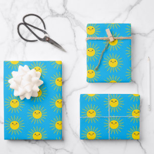 Sonnenschutzpapier Geschenkpapier Set
