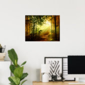 Sonnenschutzvogel Poster (Heimbüro)