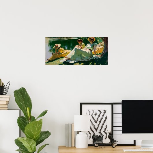 Sonnensee Poster (Heimbüro)