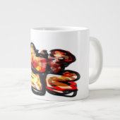 Sonnensegel Herbstfreuden Jumbo-Tasse (Vorderseite Rechts)