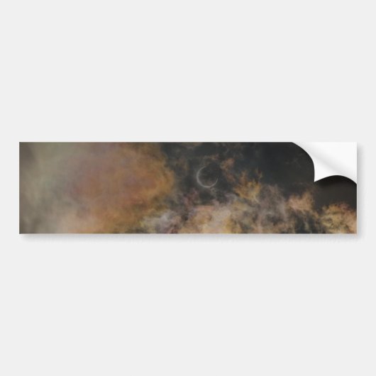 Sonnensegel und Wolken Autoaufkleber (Vorne)