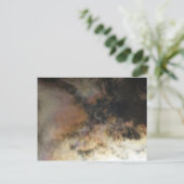 Sonnensegel und Wolken Postkarte (Stehend Vorderseite)