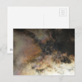 Sonnensegel und Wolken Postkarte (Vorne/Hinten)