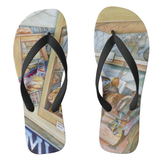 Sonnenseite der Wahnsinn Badesandalen (Fußbett)