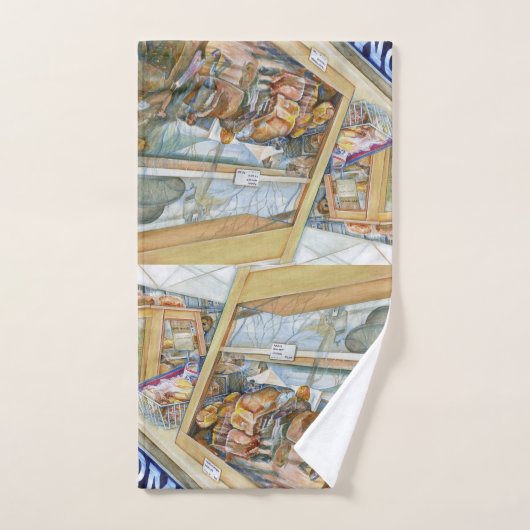 Sonnenseite der Wahnsinn Badhandtuch Set (Handtuch)