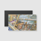 Sonnenseite der Wahnsinn Magnetkarte (Vorne/Hinten)