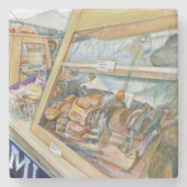 Sonnenseite der Wahnsinn Steinuntersetzer (Vorderseite)