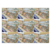 Sonnenseite der Wahnsinn Tischdecke (Vorderseite (Horizontal))