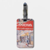 Sonnenseite der zweiten Straße Gepäckanhänger (Rückseite vertikal)