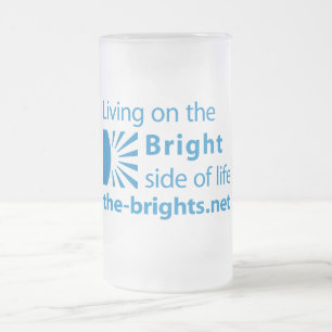 Sonnenseite Mattglas Bierglas